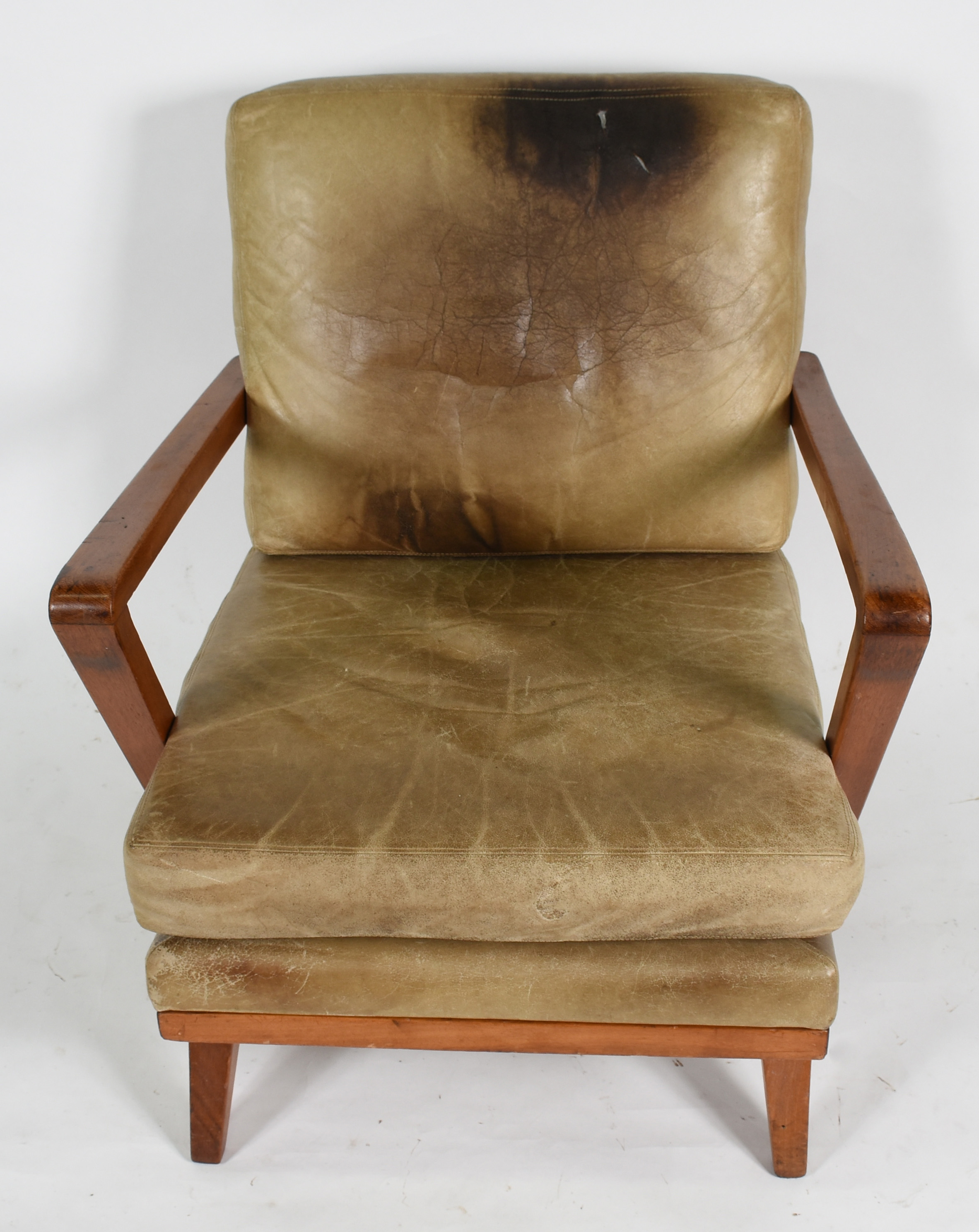 Poltrona de madeira nobre, design anos 50/60, fabricação LAUBISCH... - foto 2 de 5