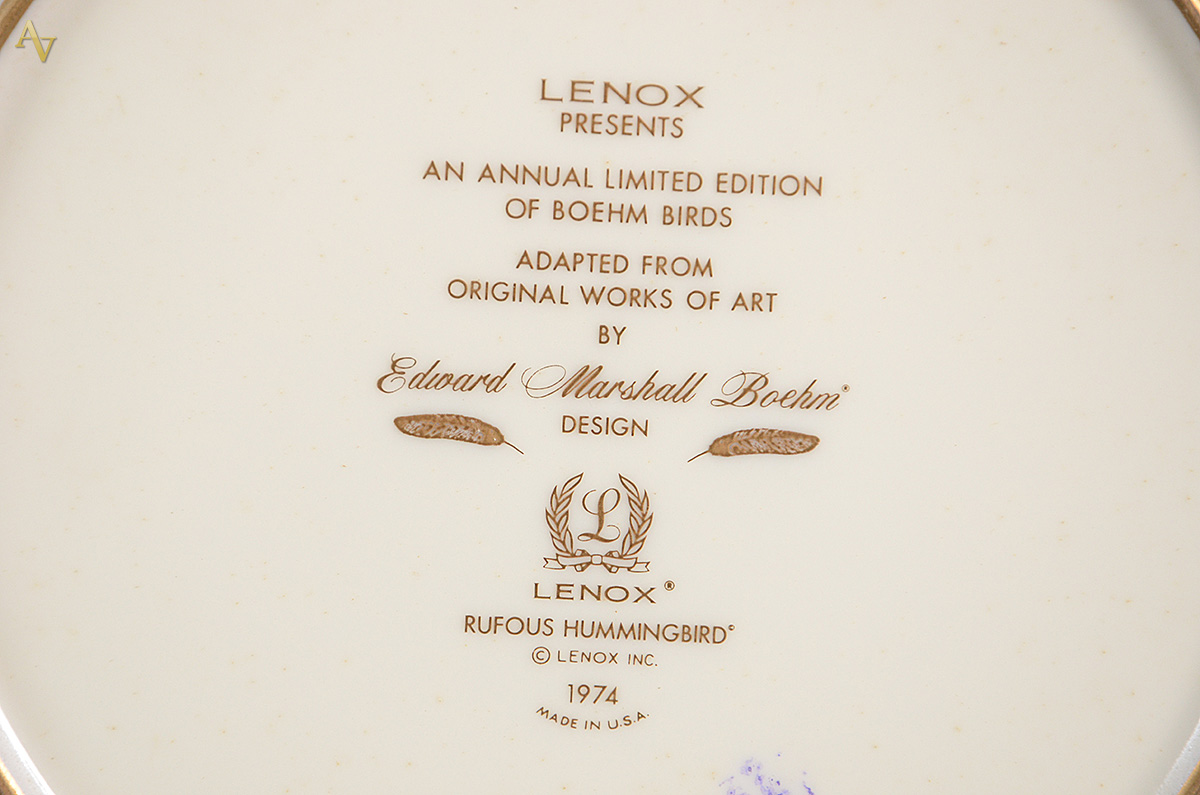 LENOX - Três pratos de porcelana americana da coleção "An annual... - foto 4 de 4