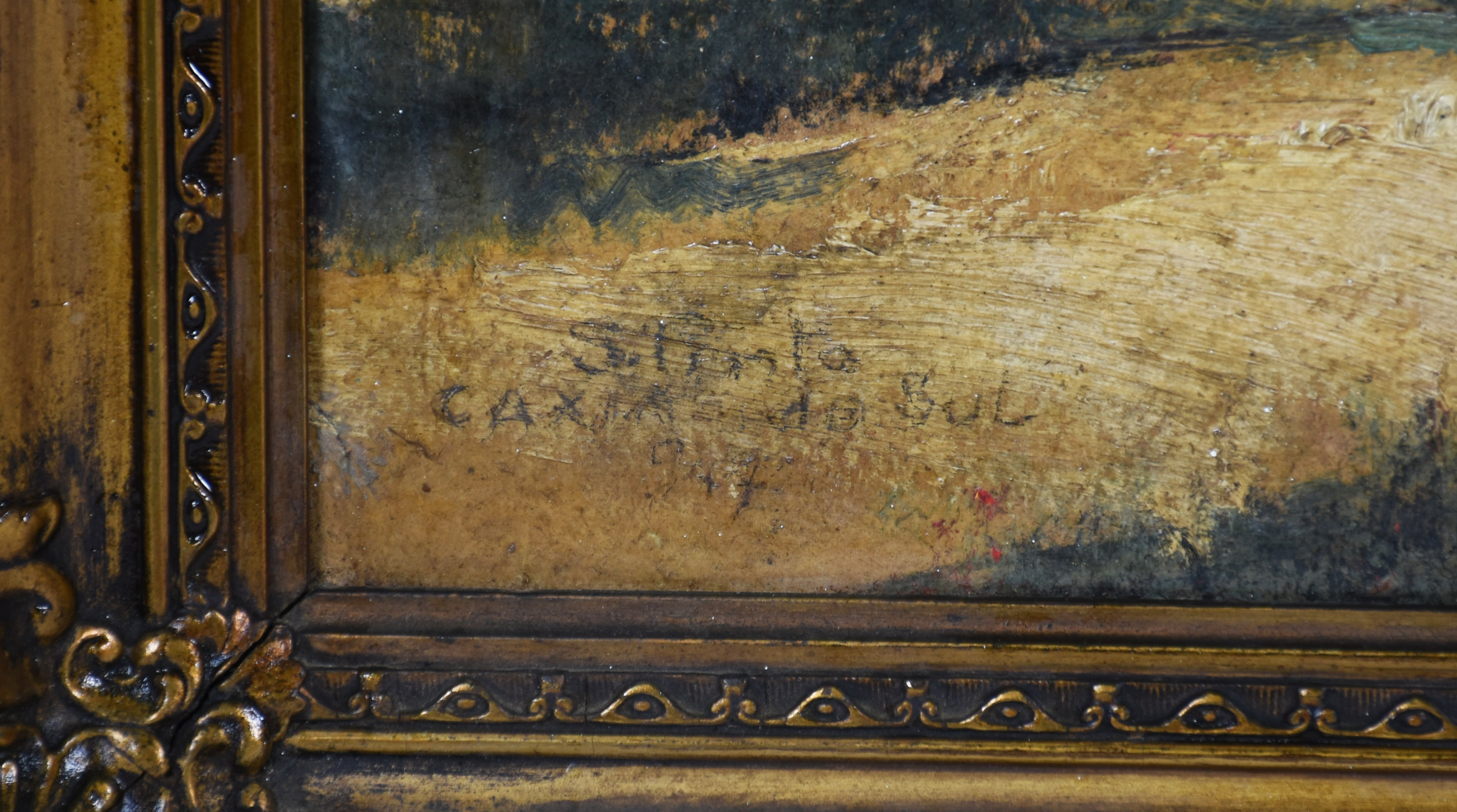 Sylvio Pinto (1918-1997), Casa com charrete - foto 2 de 3