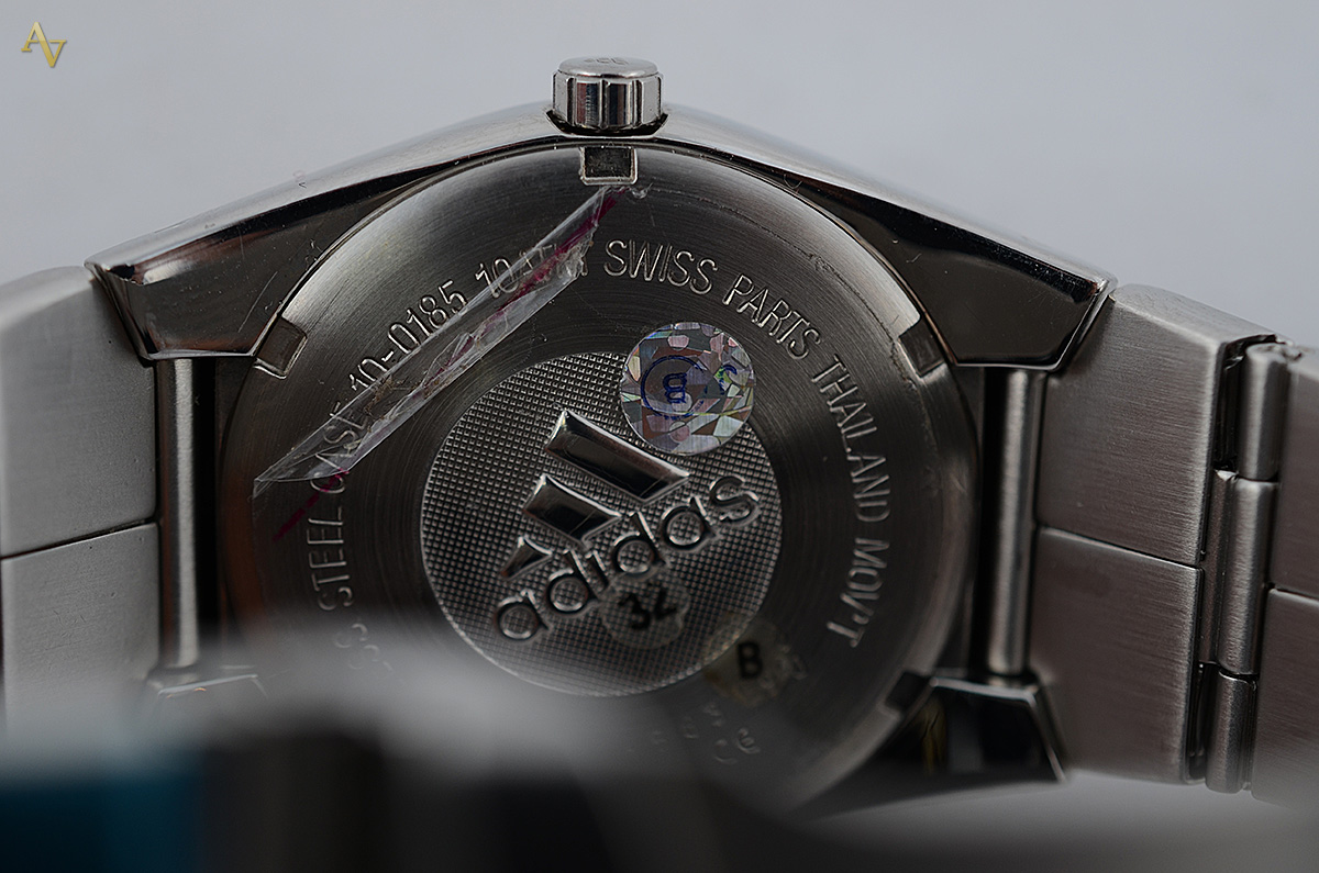 ADIDAS - Relógio masculino à prova d'água 100 m - caixa não... - foto 2 de 3