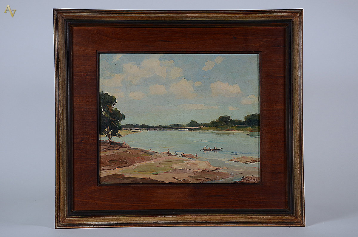 MOACYR ALVES - Marinha - ost - 38 x 48 - foto 1 de 3