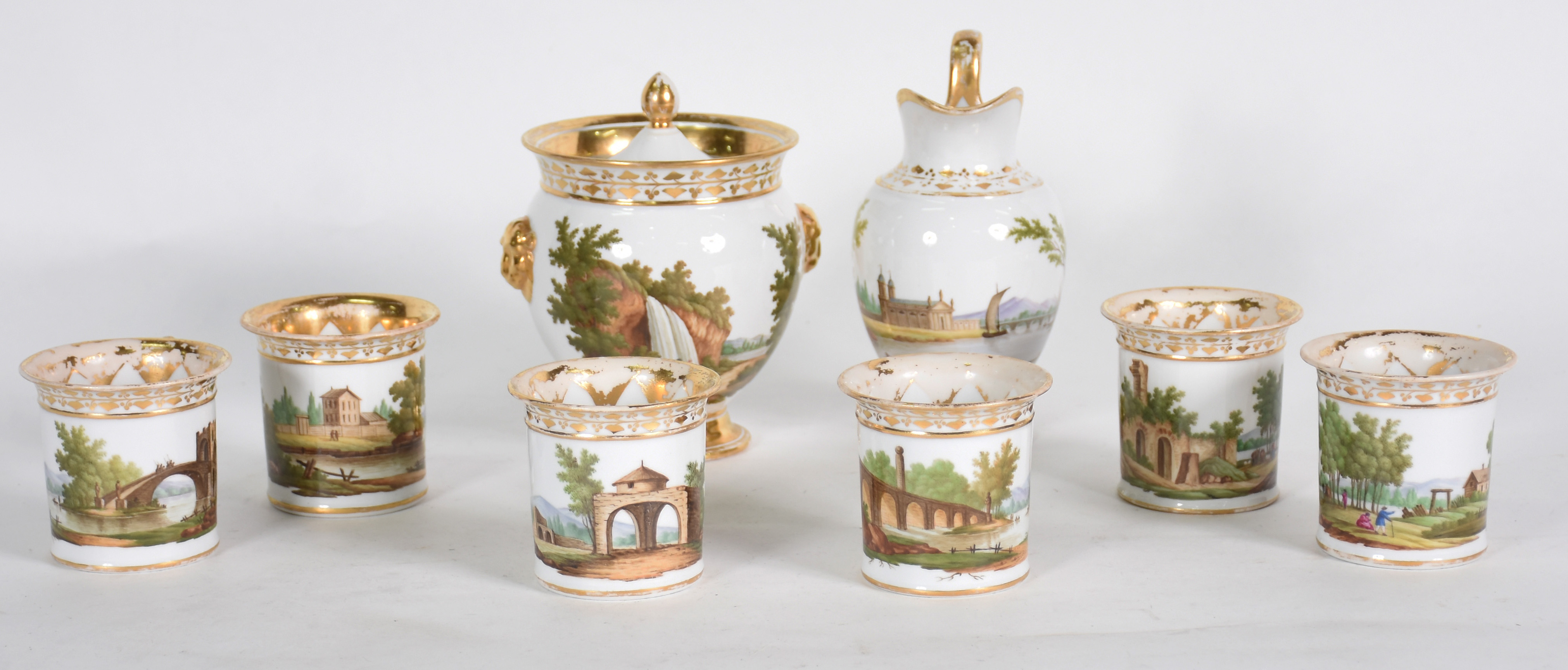 Elegante conjunto para chá ou café de porcelana européia (sem marca)... - foto 2 de 4