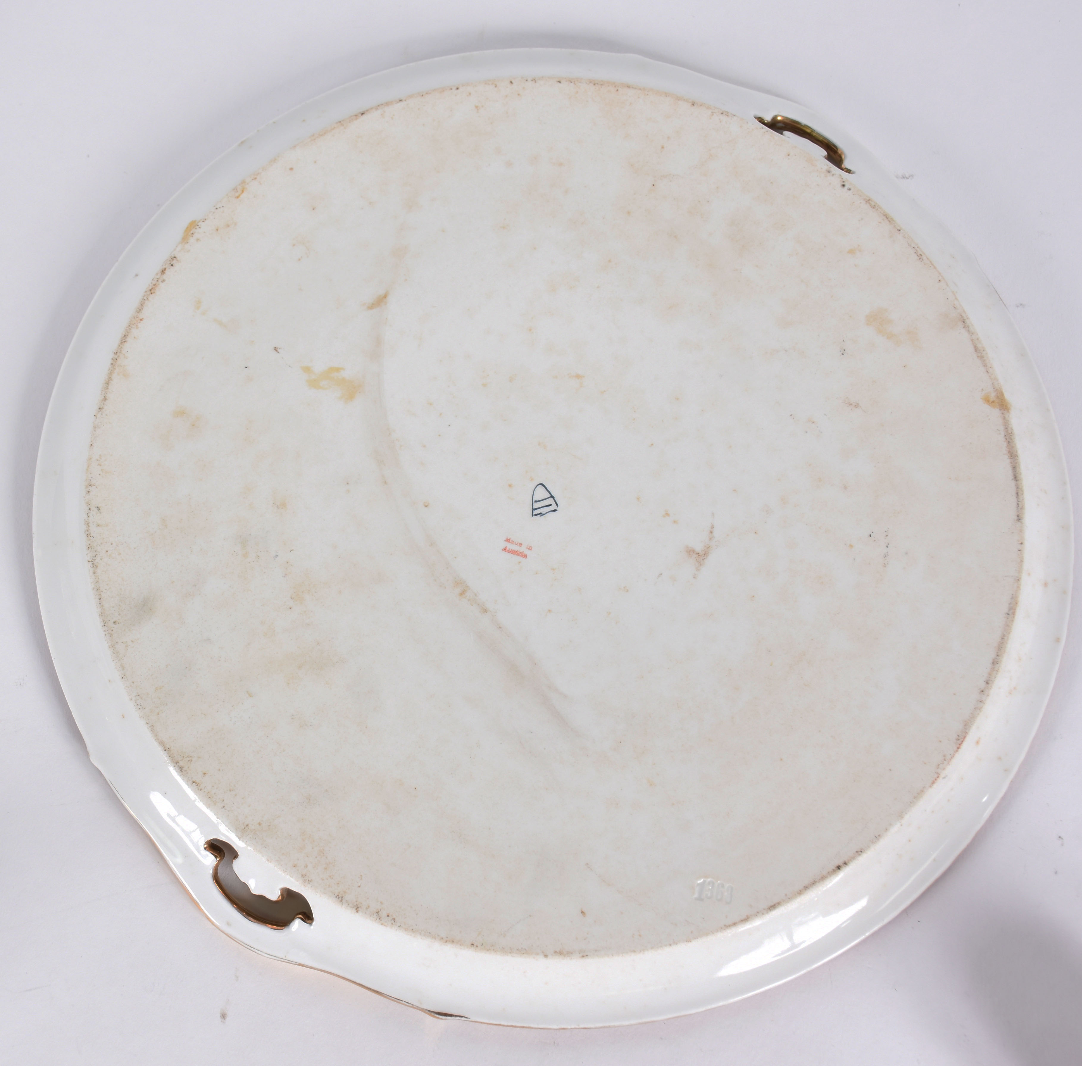 Tête-a-tête de porcelana Austríaca velho Viena sendo : 4 xícaras com... - foto 7 de 7