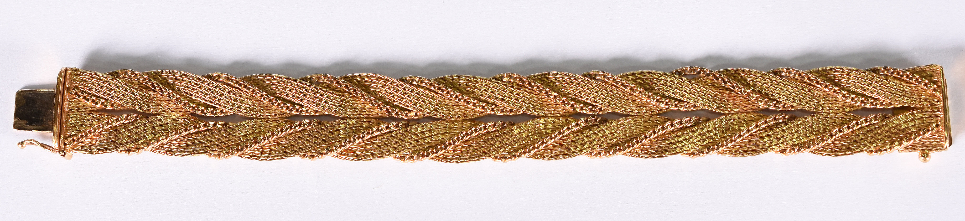 Pulseira de ouro 18 k Italiana (Por questão de segurança a peça não... - foto 4 de 5