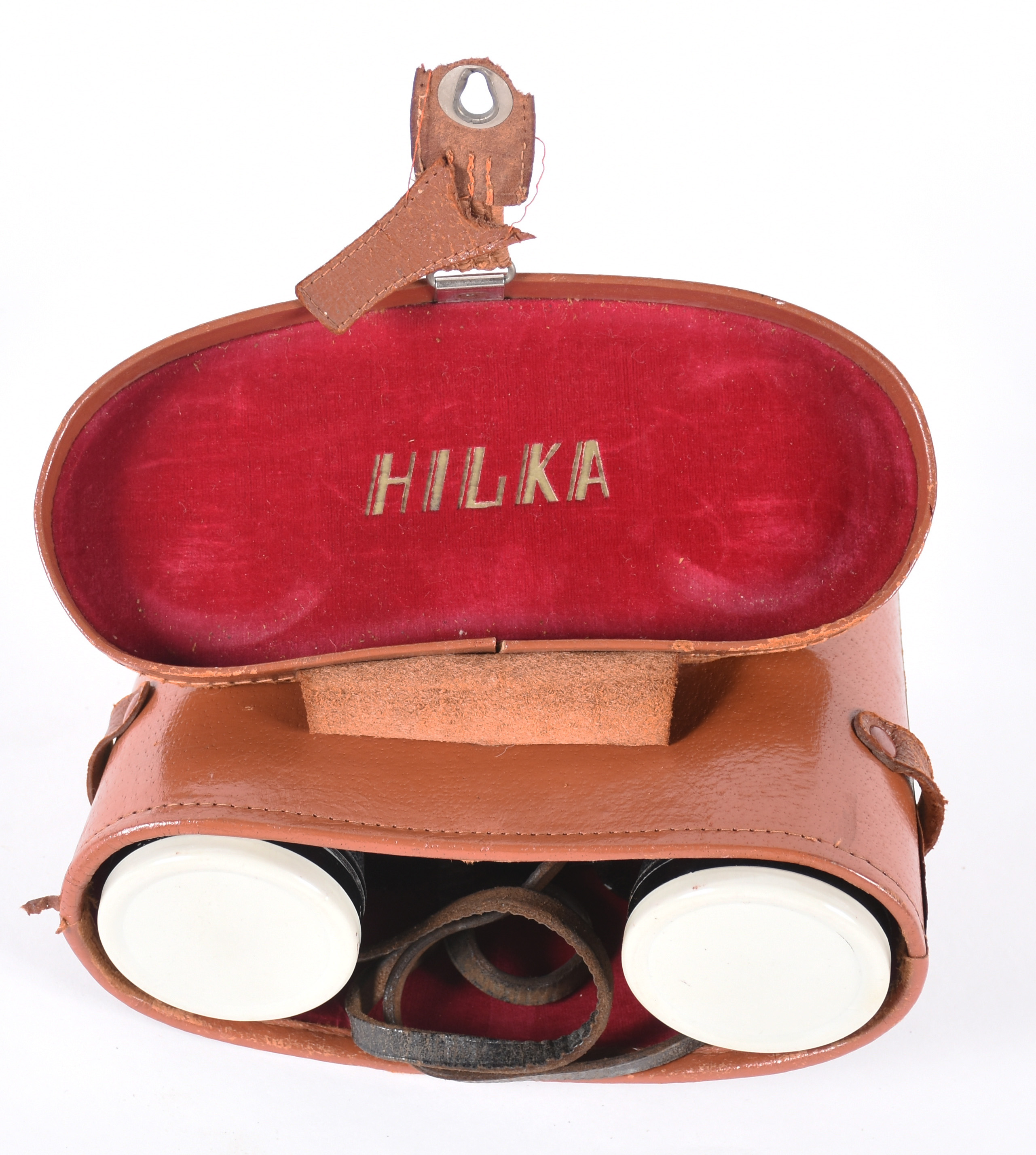 Binóculo Hilka , no estojo . - foto 4 de 5
