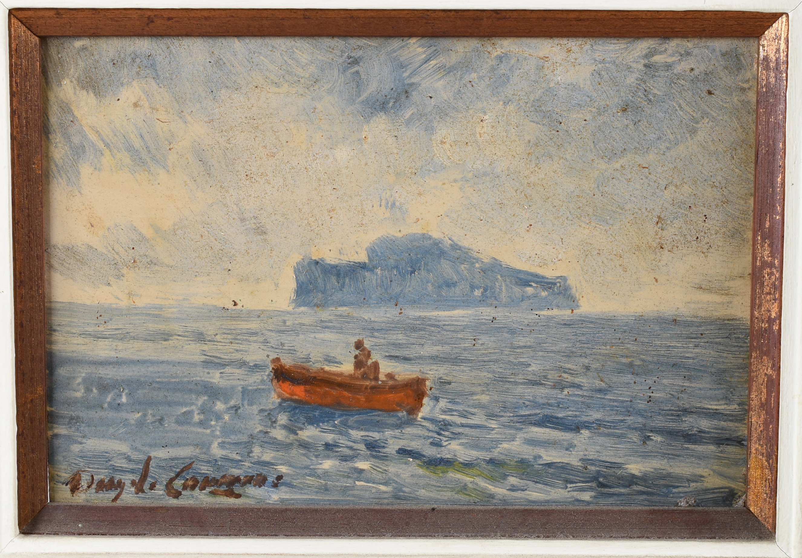 Angelo Cannone (1899-1992), Barco / Paisagem - foto 3 de 4