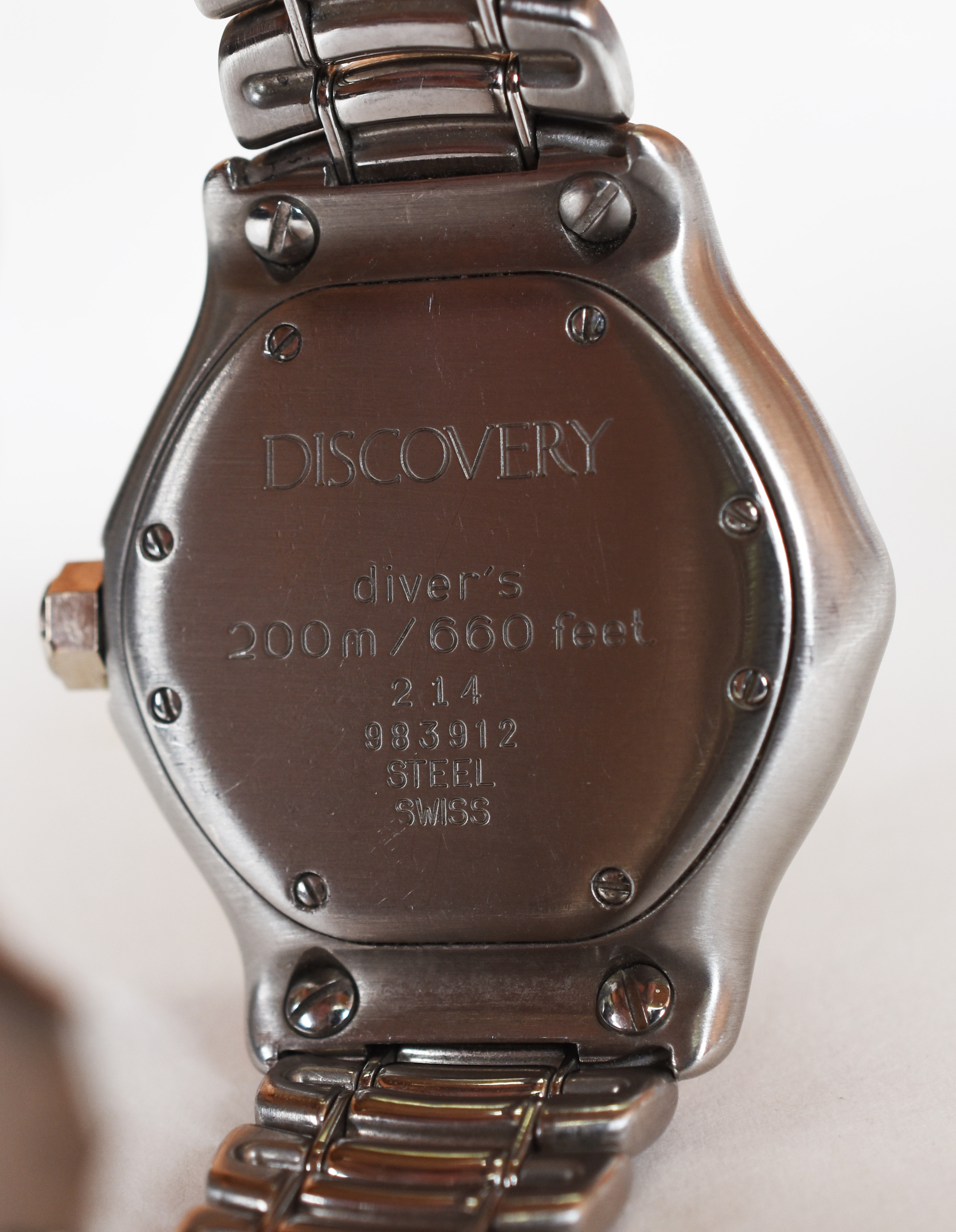 Relógio feminino Ebel discovery , em aço , caixa aproximadamente 4 cm... - foto 3 de 5