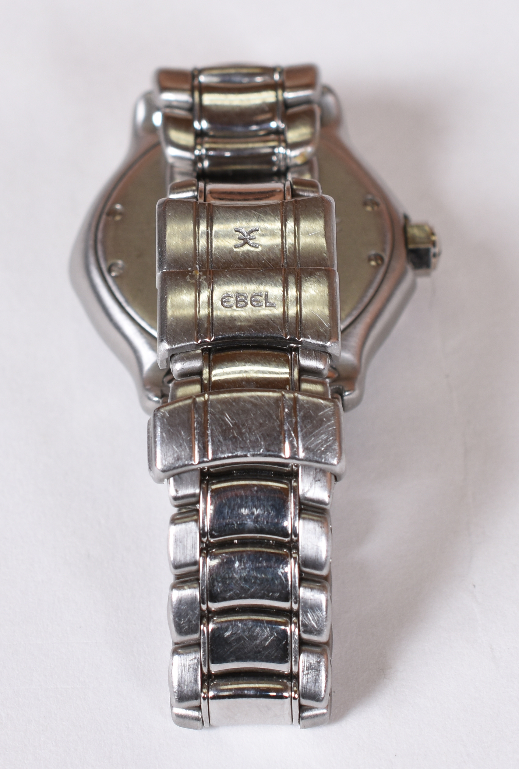 Relógio feminino Ebel discovery , em aço , caixa aproximadamente 4 cm... - foto 4 de 5