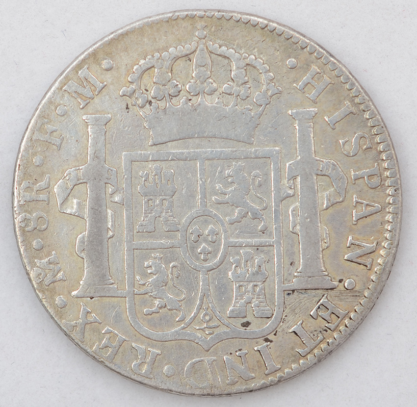 Moeda de prata - Carolus IV - 1789 - Peso total aproximado 26,7 g. - foto 2 de 2