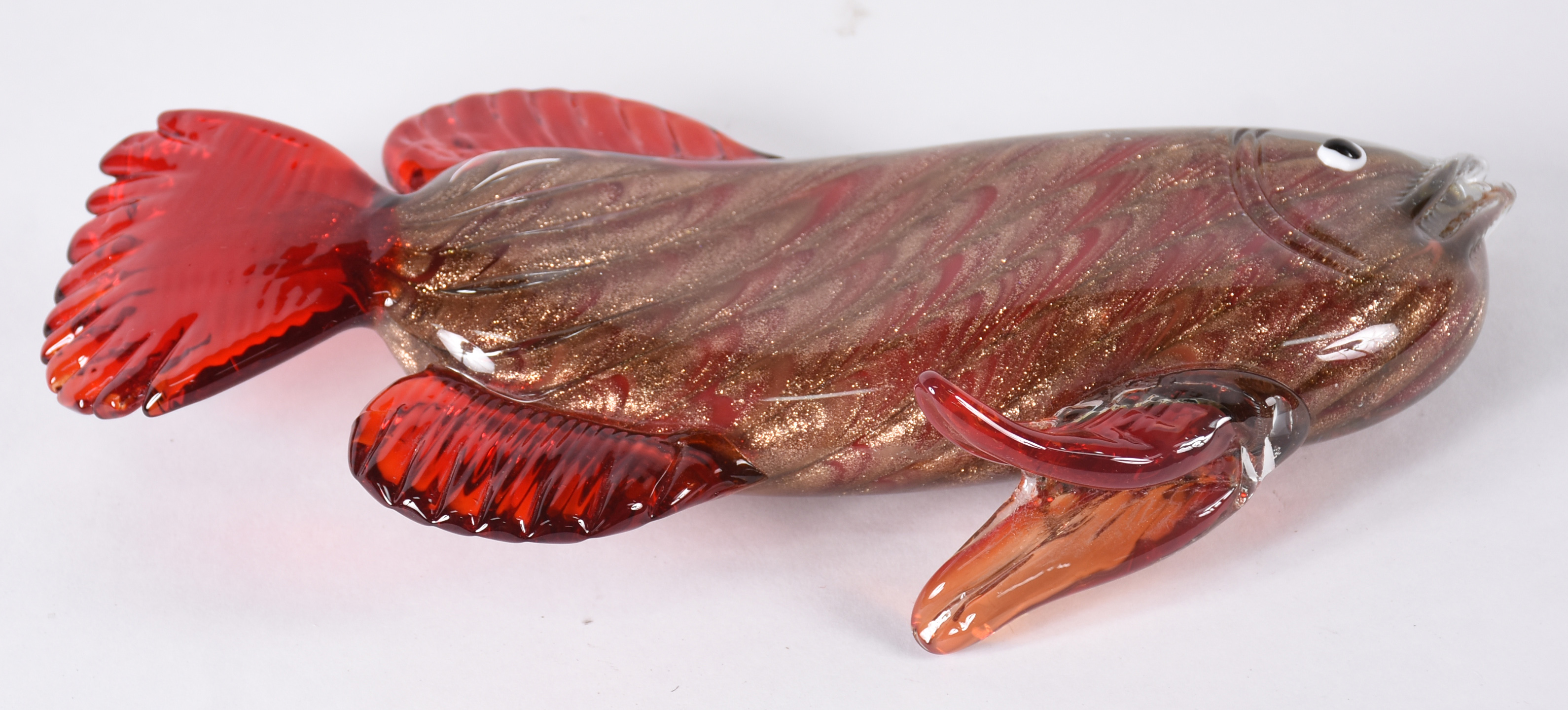 Peixe de Murano com pó de ouro - foto 4 de 4
