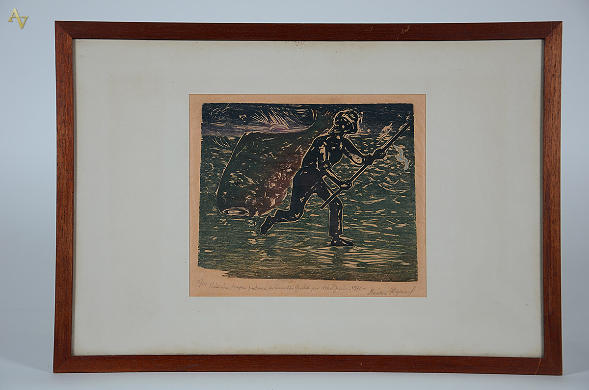 GOELDI, Oswaldo - xilogravura 2/10 - Primeira tiragem póstuma de... - foto 1 de 4