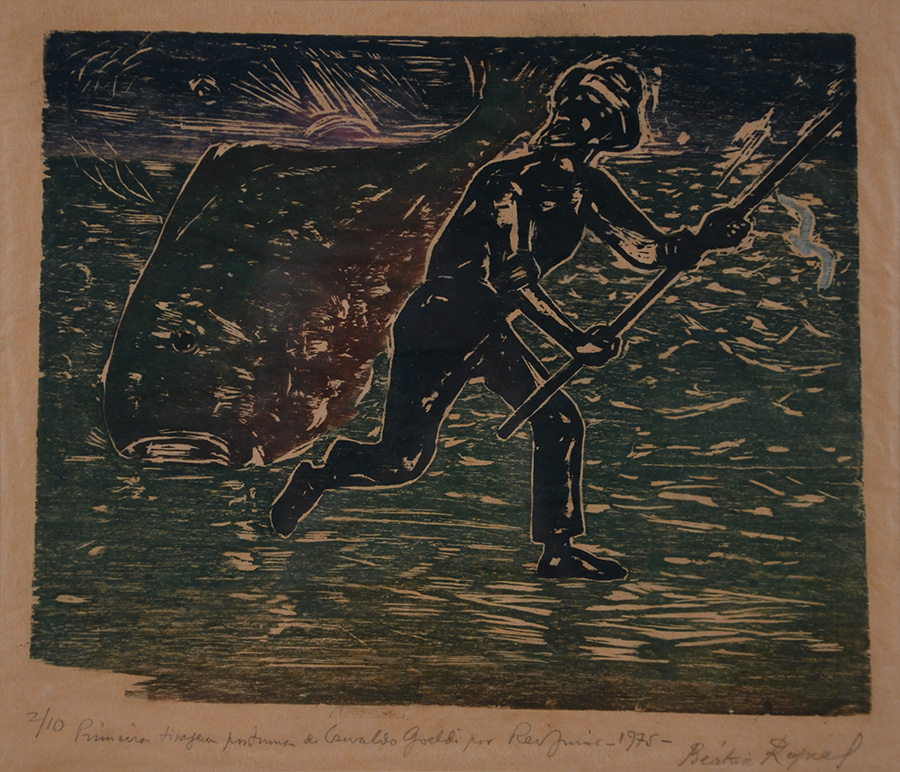 GOELDI, Oswaldo - xilogravura 2/10 - Primeira tiragem póstuma de... - foto 2 de 4