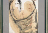 Jorge Guinle (1947-1987), Sem título - Óleo sobre papel - datado 1977