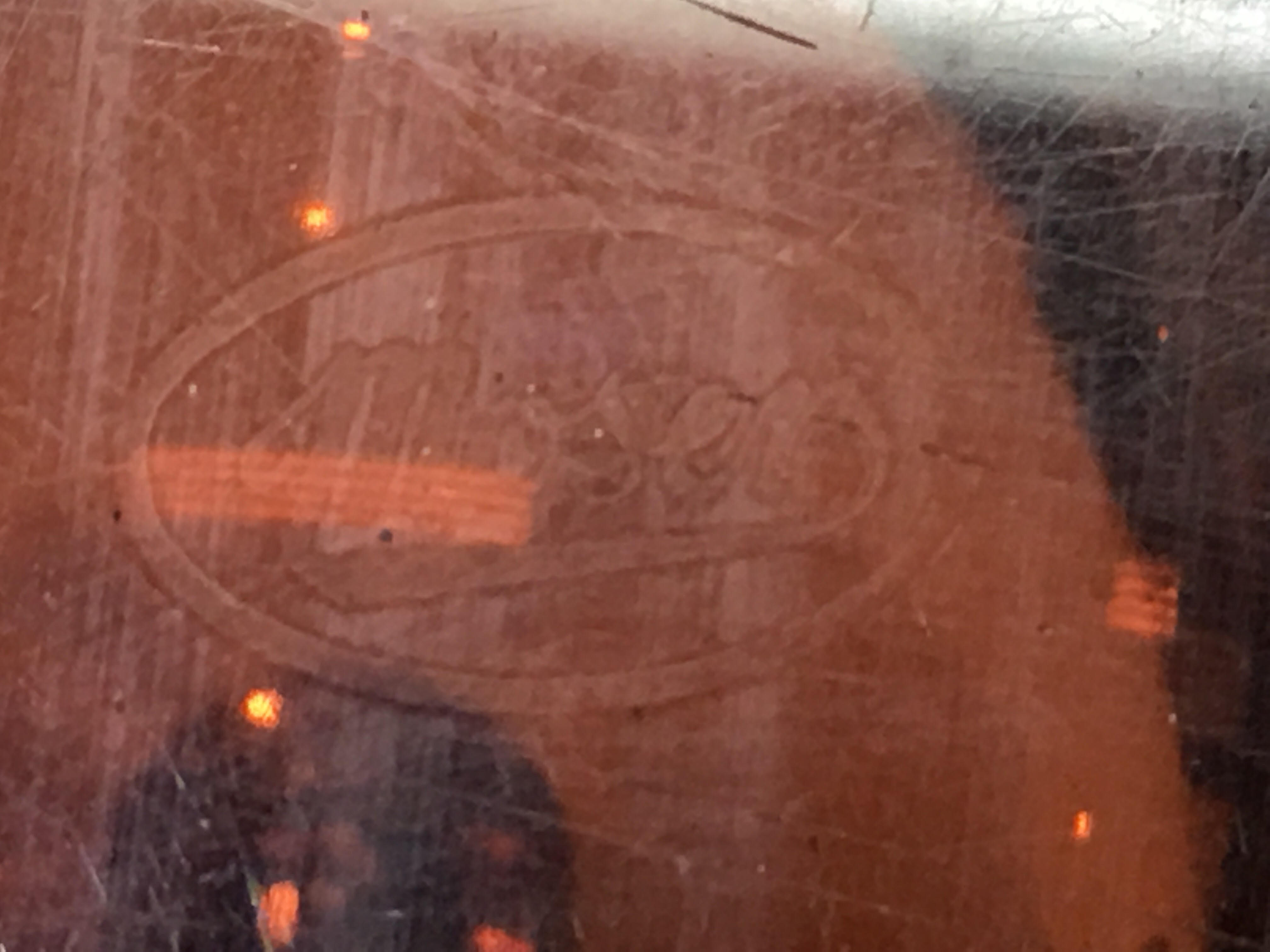 Garrafa de cristal tcheco facetado MOSER na cor coral. Marcado na... - foto 4 de 4