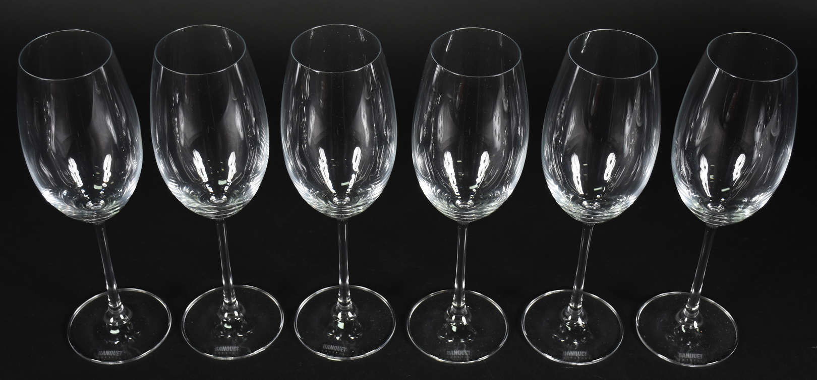 Seis taças de cristal da Bohemia para vinho branco 460 ml - foto 2 de 2