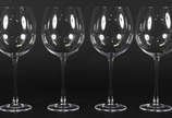 Seis taças de cristal da Bohemia para vinho 850 ml - Seis taças de cristal da Bohemia para vinho 850 ml