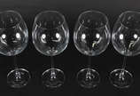 Seis taças de cristal da Bohemia para vinho 850 ml - Seis taças de cristal da Bohemia para vinho 850 ml