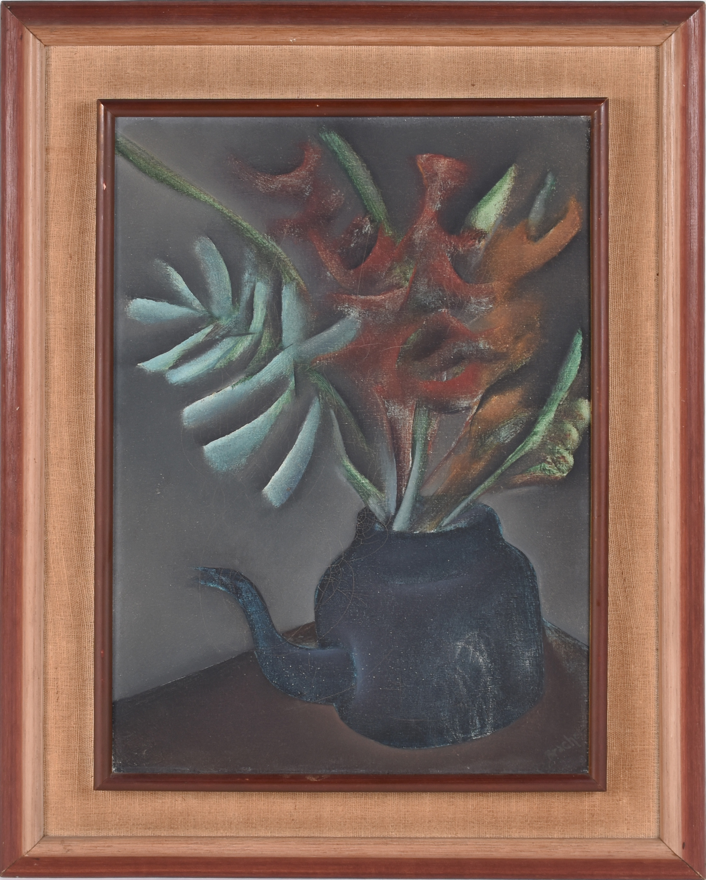 Carlos Bracher (1940), Chaleira com flores - foto 1 de 3