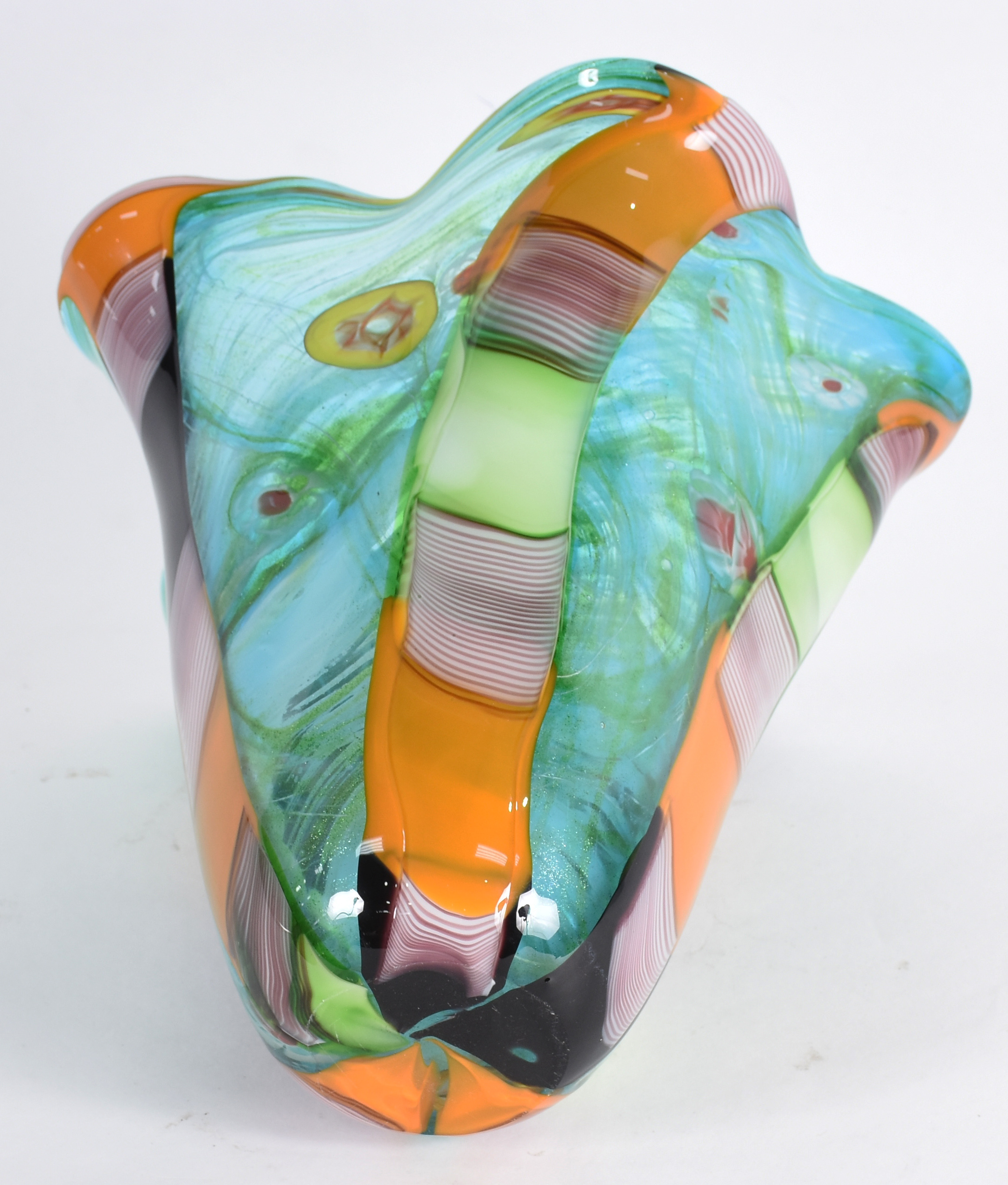 Vaso de Murano policromado. - foto 4 de 4