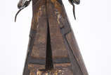 Tatti Moreno (1944-2022),  - Escultura em metal patinado representando Orixá.