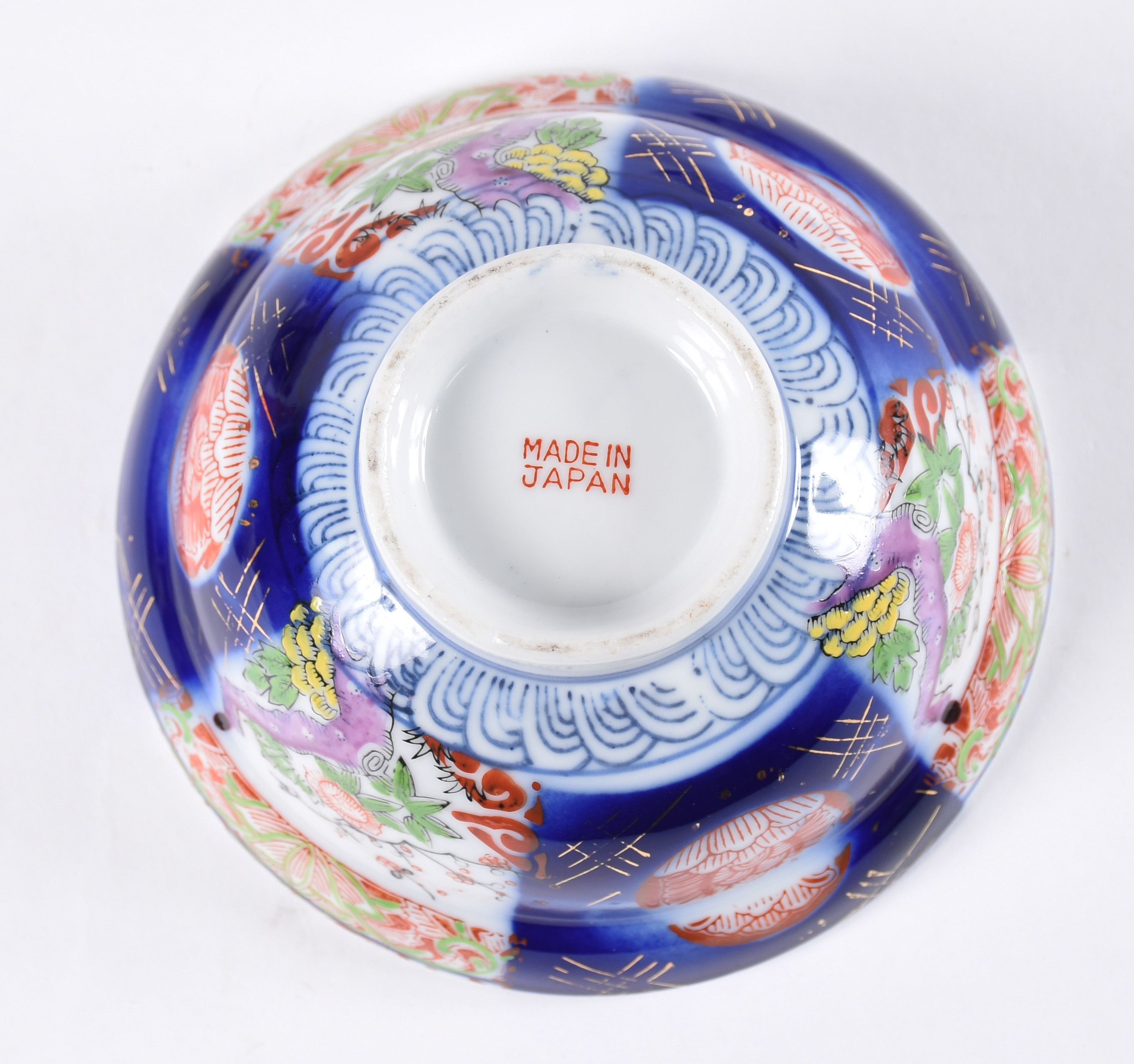 Quatro bowls orientais com pratinhos e 1 castiçal em forma de flor(... - foto 5 de 5