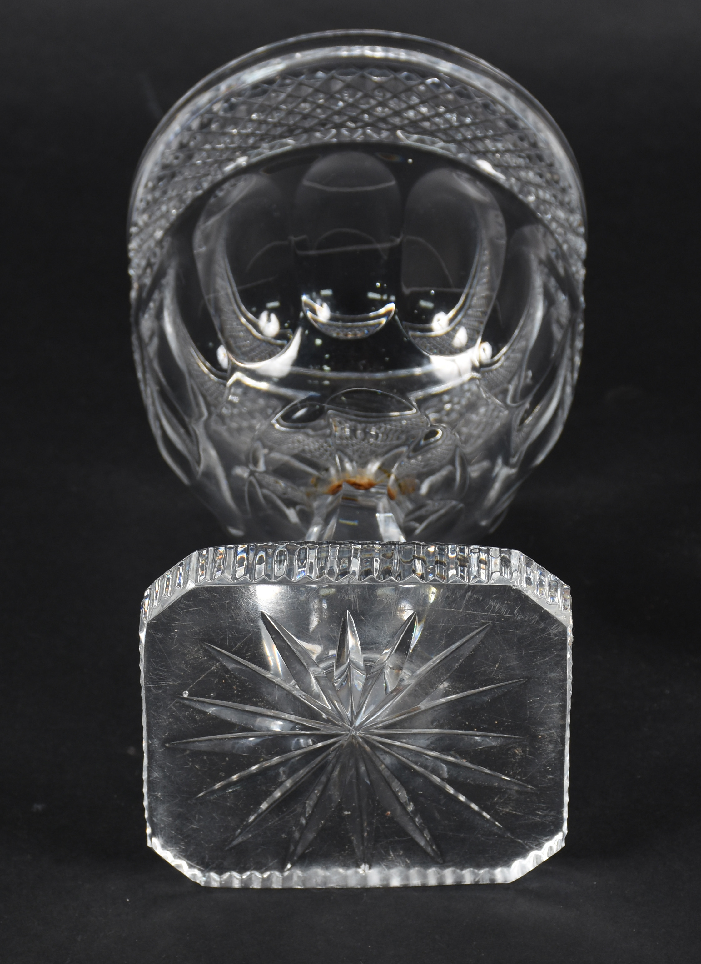 Compoteira de cristal. - foto 4 de 4
