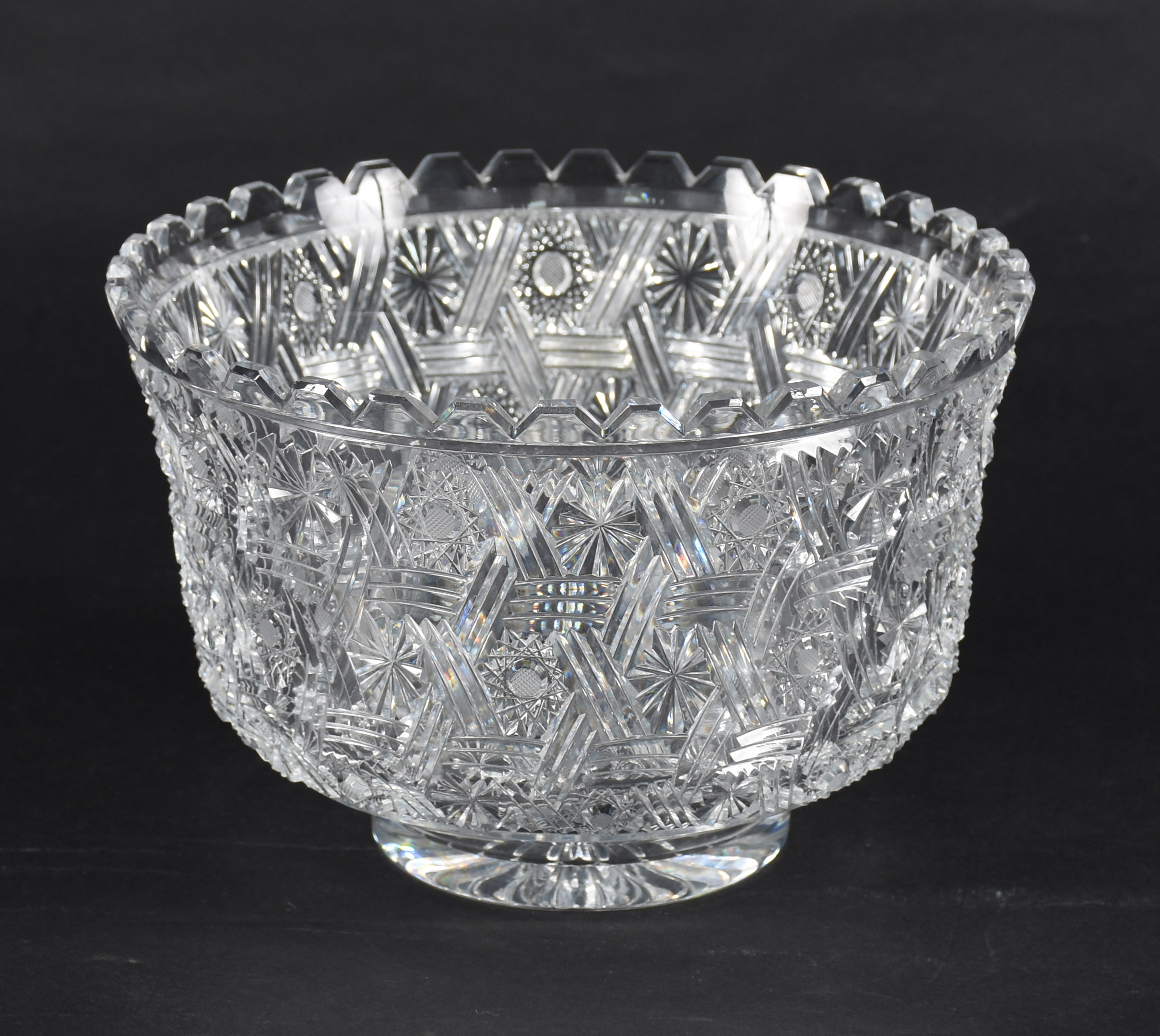 Cachepot de cristal bico de jaca. - foto 1 de 3