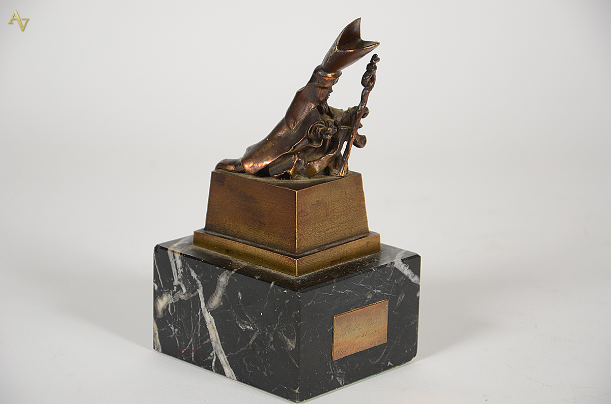 SALVADOR DALI - San Narciso de las Moscas - Escultura de bronze - AB... - foto 2 de 5