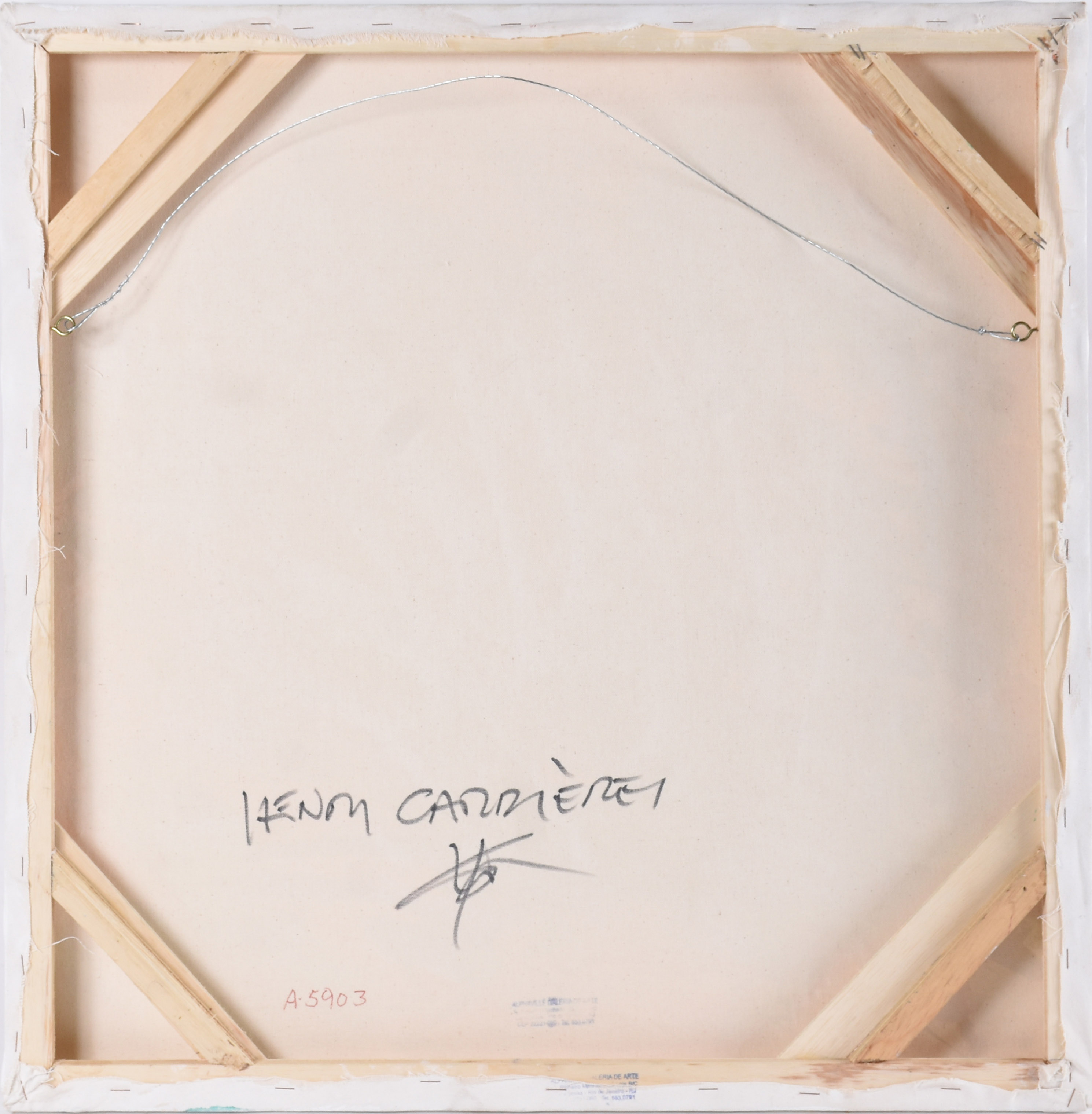 Henri Carrières (1947), Abstrato - foto 3 de 3