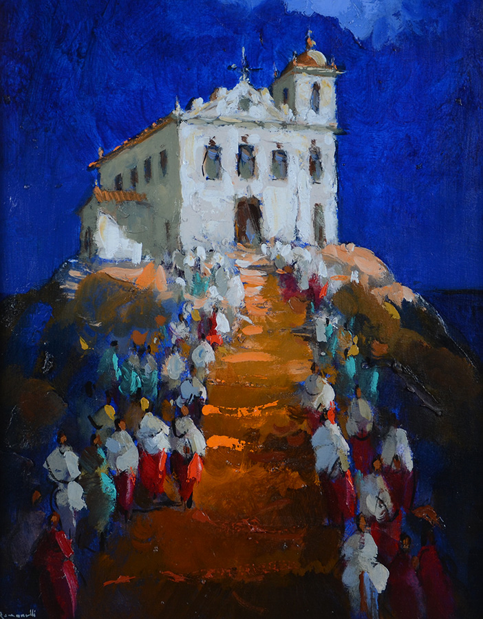 ROMANELLI - Procissão - ost - 40 x 50 - 2010 - foto 2 de 4