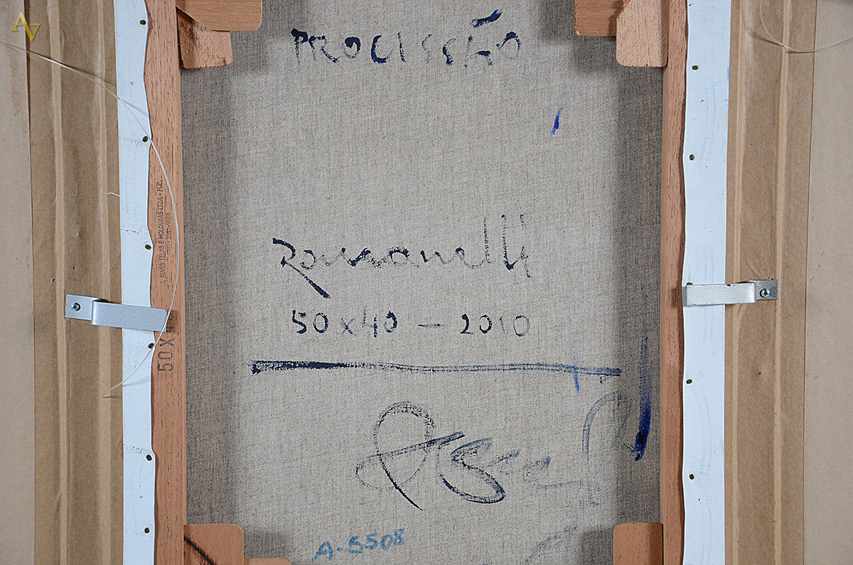 ROMANELLI - Procissão - ost - 40 x 50 - 2010 - foto 4 de 4