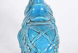 Cavalo chines  de porcelana Bleu de Chine. - Cavalo chines  de porcelana Bleu de Chine.