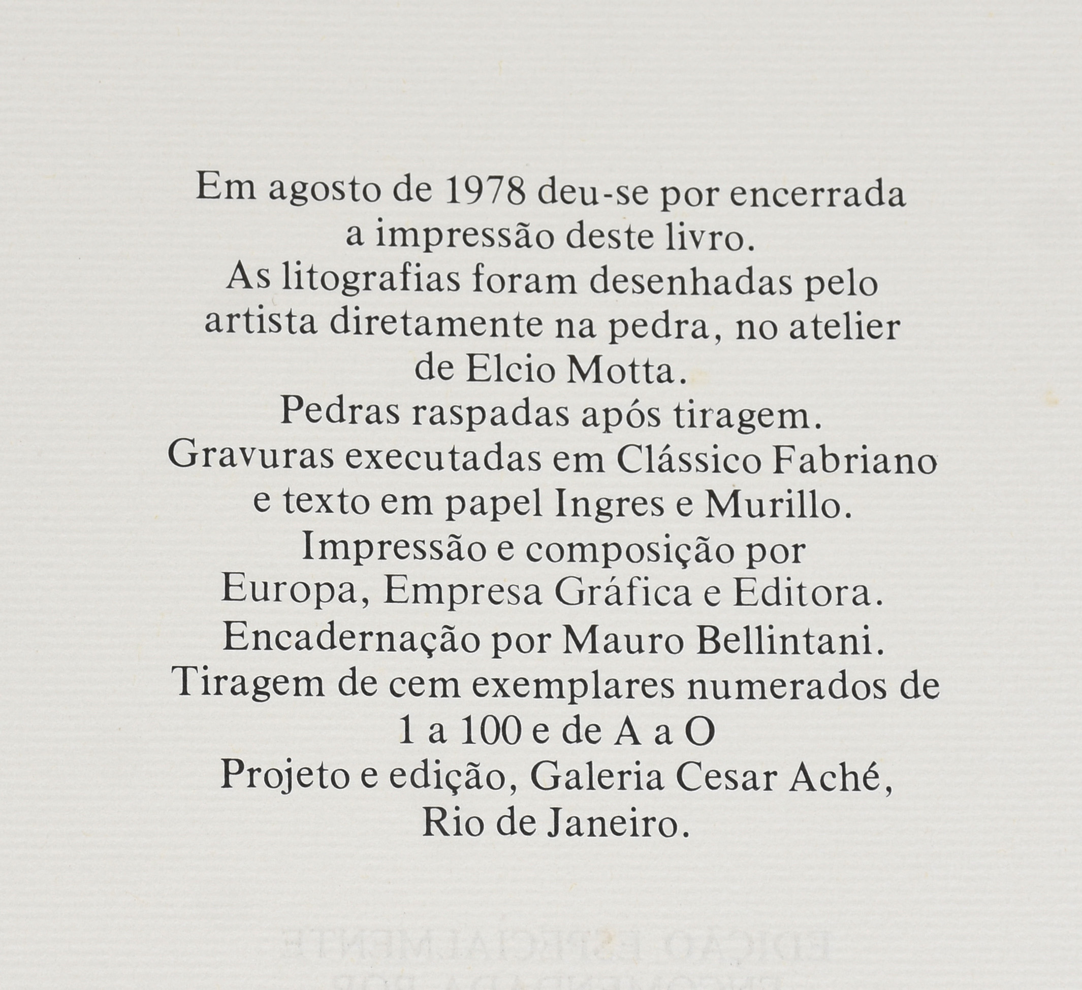 Álbum Mulheres com Crônicas de Rubem Braga , 10 litografias de Carlos... - foto 6 de 7