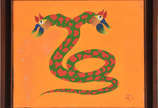 Roberto Magalhães (1940), Serpentes - o.s.t.( Com selo da galeria Saramenha)