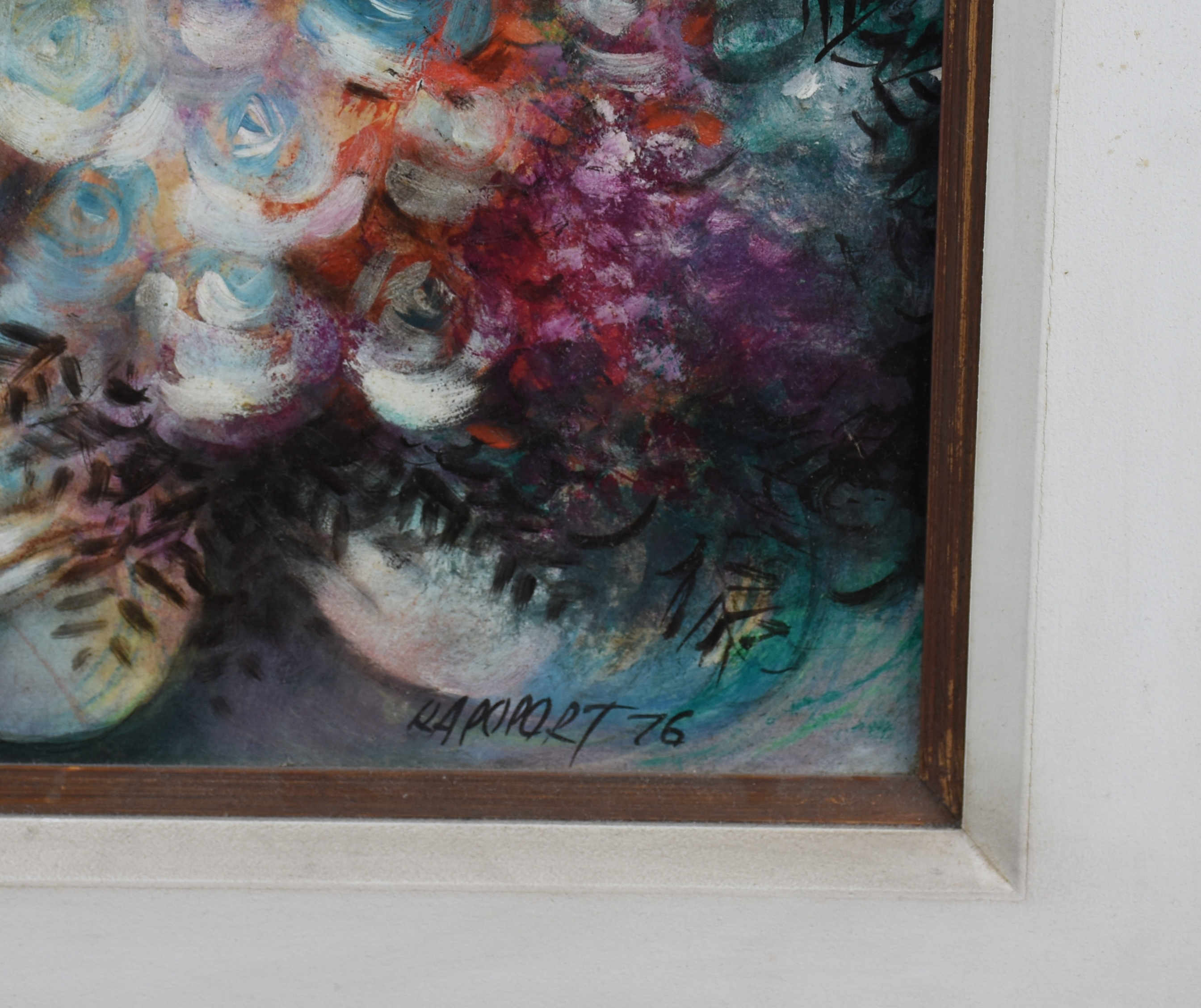 Alexandre Rapoport (1929), Bouquet de rosas azuis - foto 2 de 3