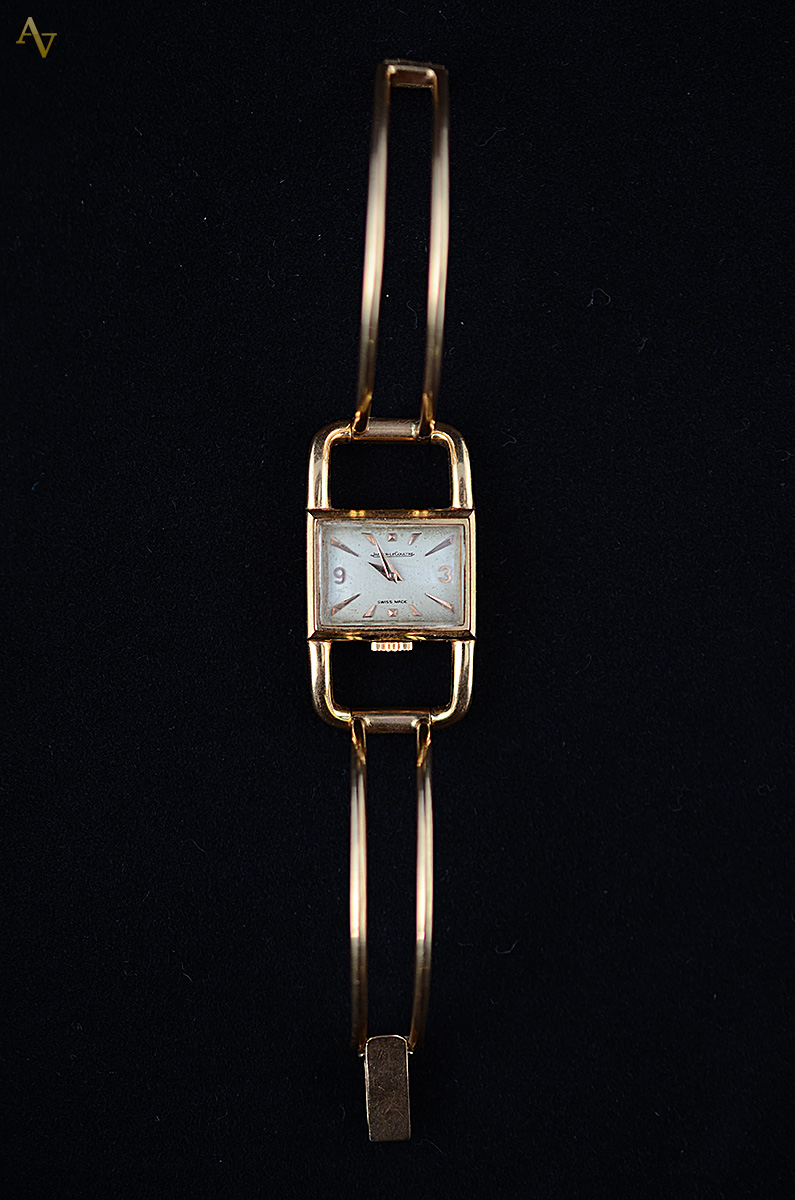 JAEGER - LeCOULTRE - Relógio feminino, caixa com 1,6 x 2,0 cm... - foto 1 de 4