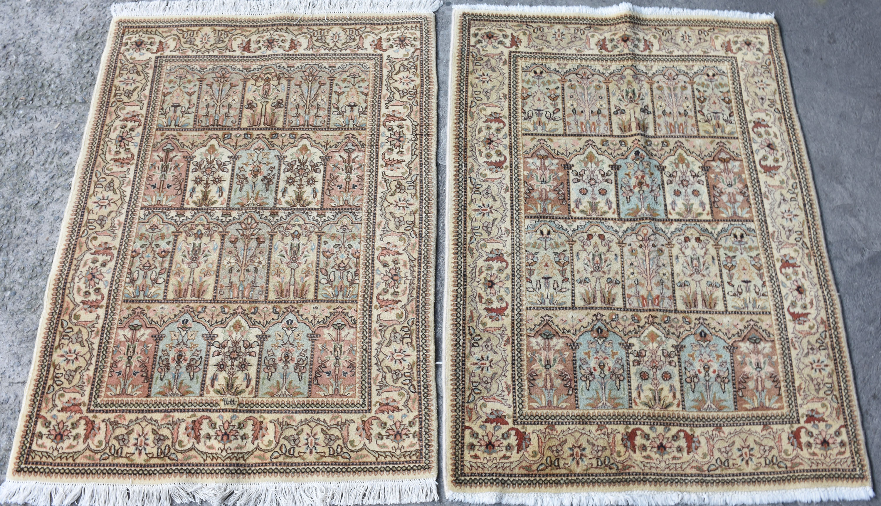 Par de tapetes Tabriz. - foto 1 de 2