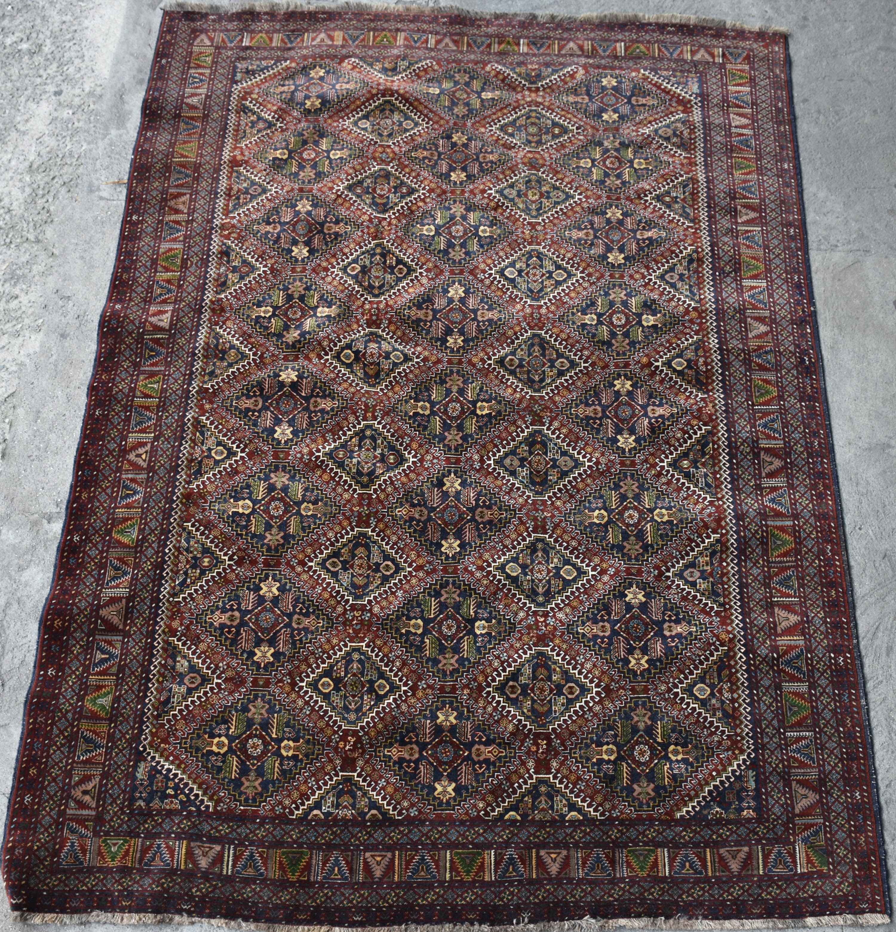 Tapete Afghan. (pequeno rasgo) - foto 1 de 3