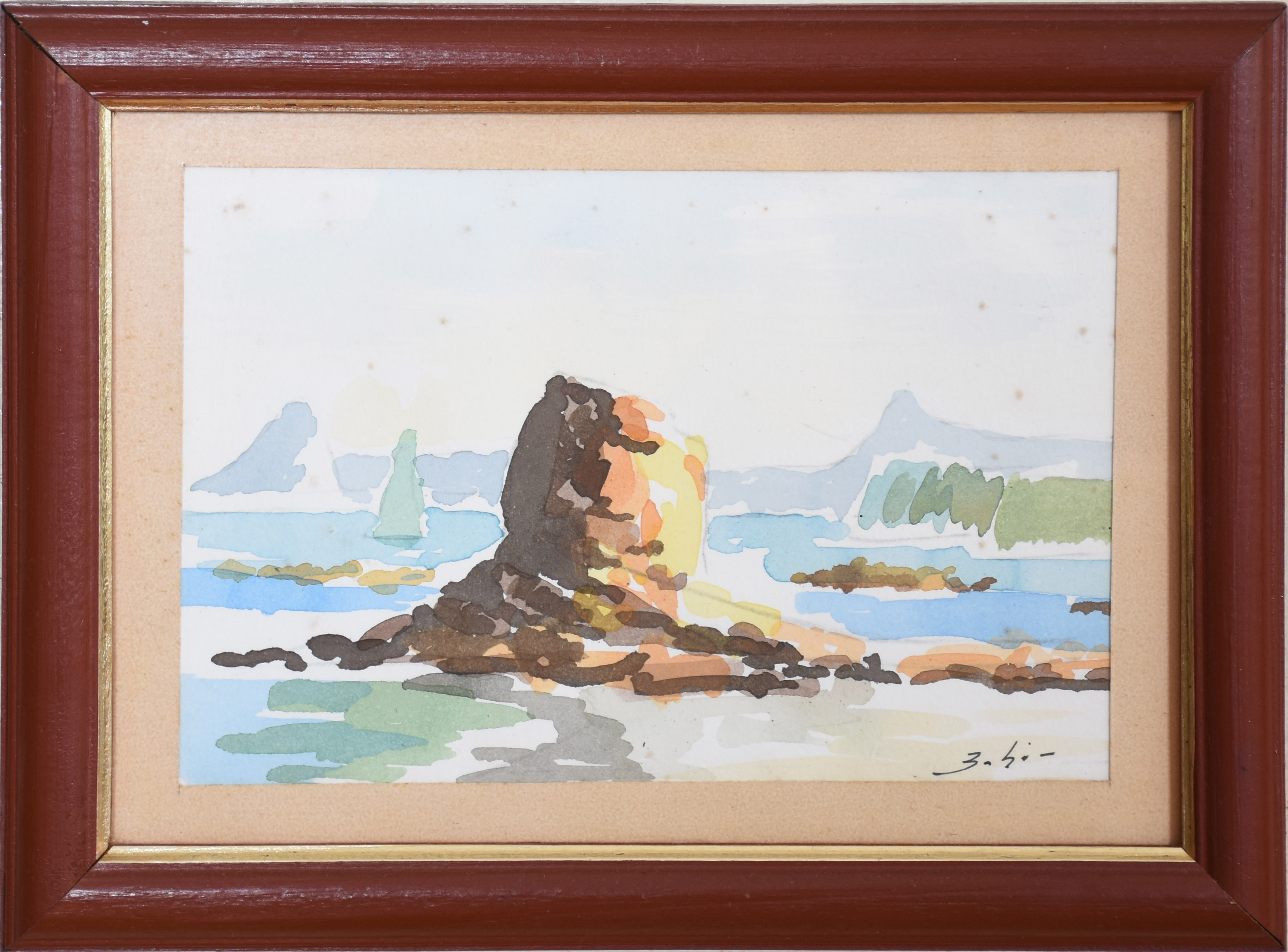 Kennedy Bahia (1929-2005), Pedra de Itapuca, Niteroi - foto 1 de 3