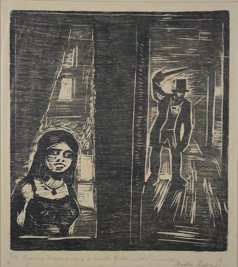 GOELDI, Oswaldo - xilogravura 4/10 - Primeira tiragem póstuma de... - foto 1 de 3