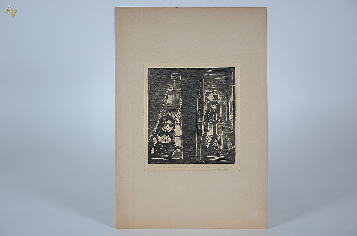 GOELDI, Oswaldo - xilogravura 4/10 - Primeira tiragem póstuma de... - foto 2 de 3