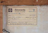 Kazuo Wakabayashi (1931), Sem título - ost - datado 1972 (Com Selo da Galeria Documenta, SP, no verso).