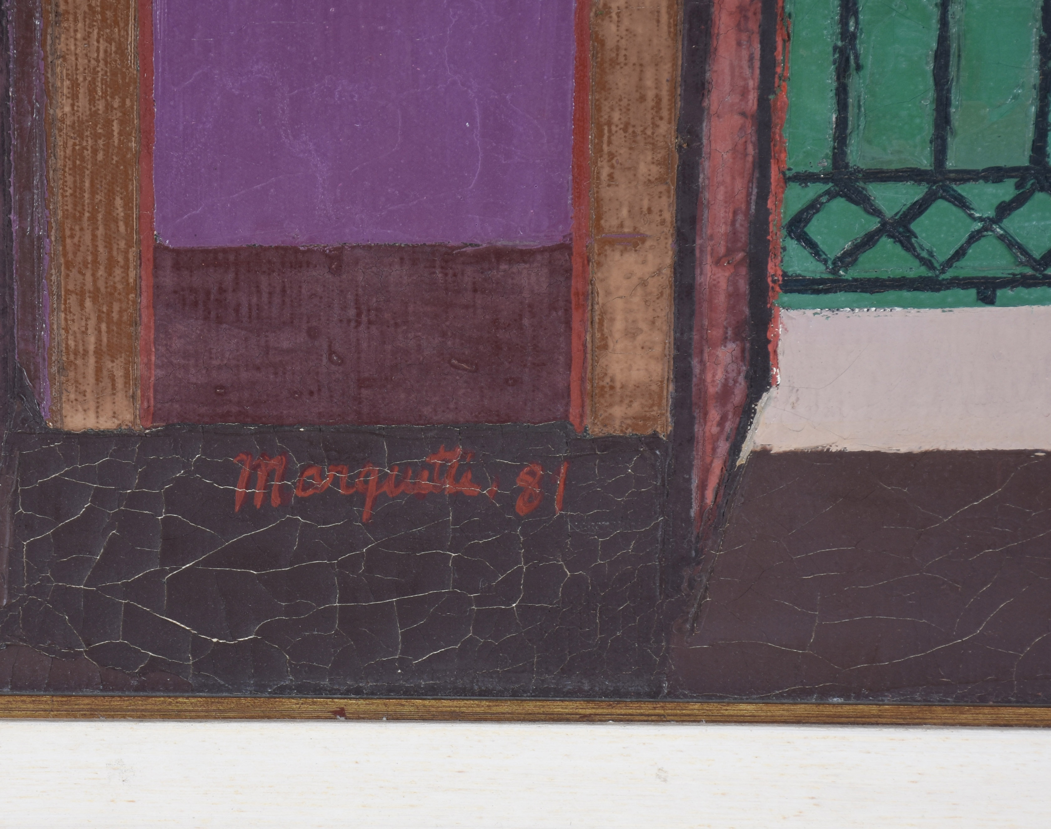 Ivan Marquetti (1941-2004), Interior XVI - S.Gabriel - fev.1981 - foto 2 de 3