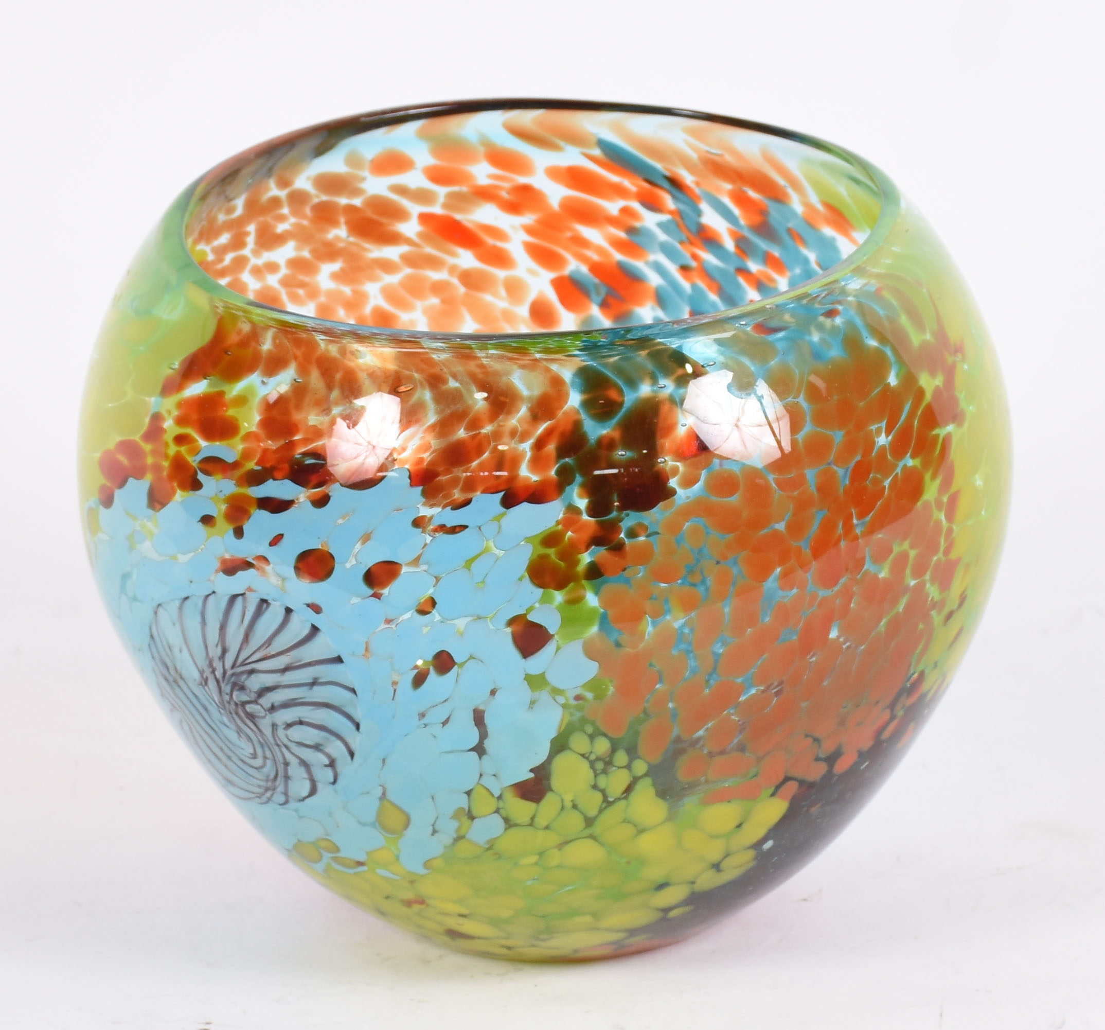 Bolw decorativo de murano multicor. - foto 1 de 3