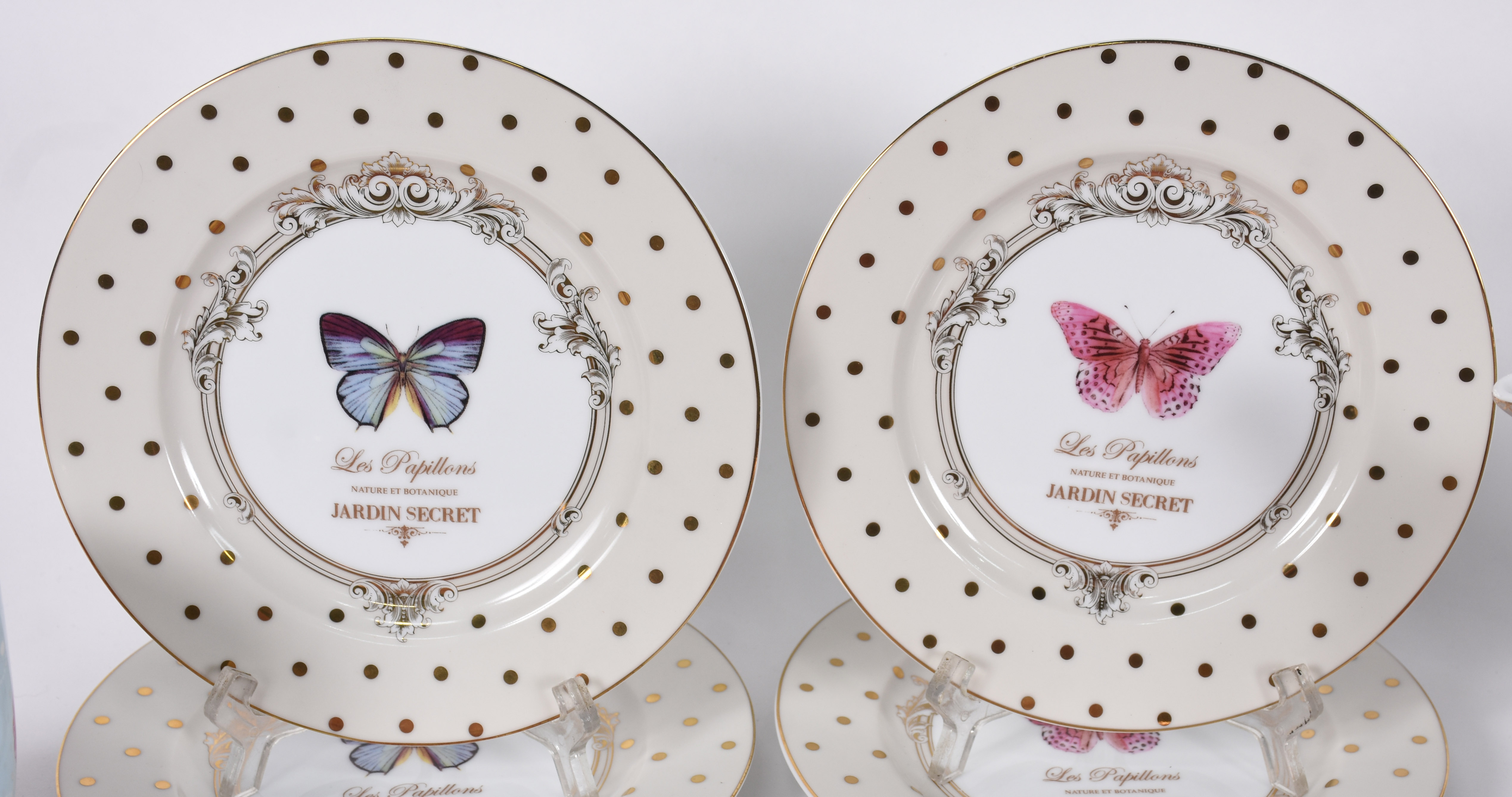 Conjunto de porcelana PIP Home, composto de 6 xícaras de chá com... - foto 3 de 8