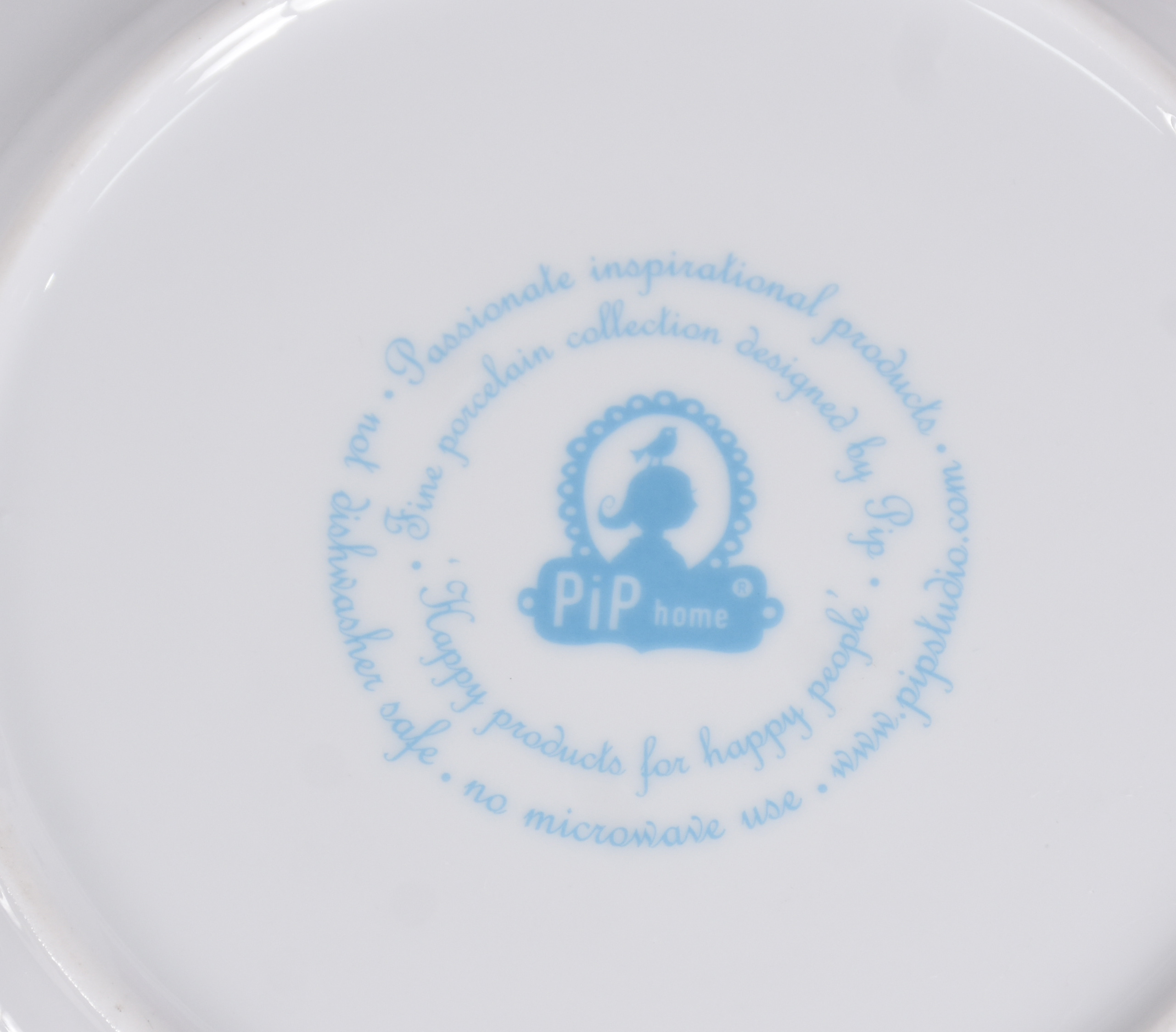 Conjunto de porcelana PIP Home, composto de 6 xícaras de chá com... - foto 7 de 8