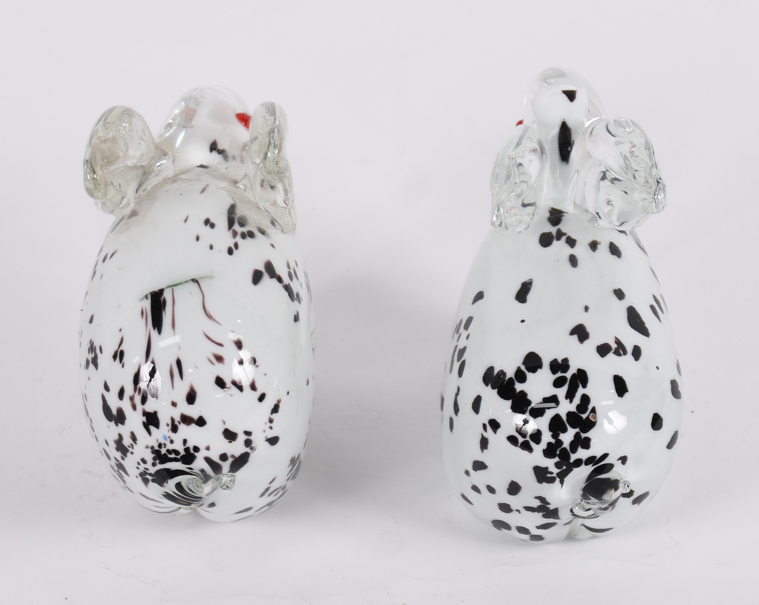 Dois coelhos de murano. - foto 3 de 4
