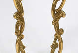 Bengaleiro de metal dourado - Bengaleiro de metal dourado
