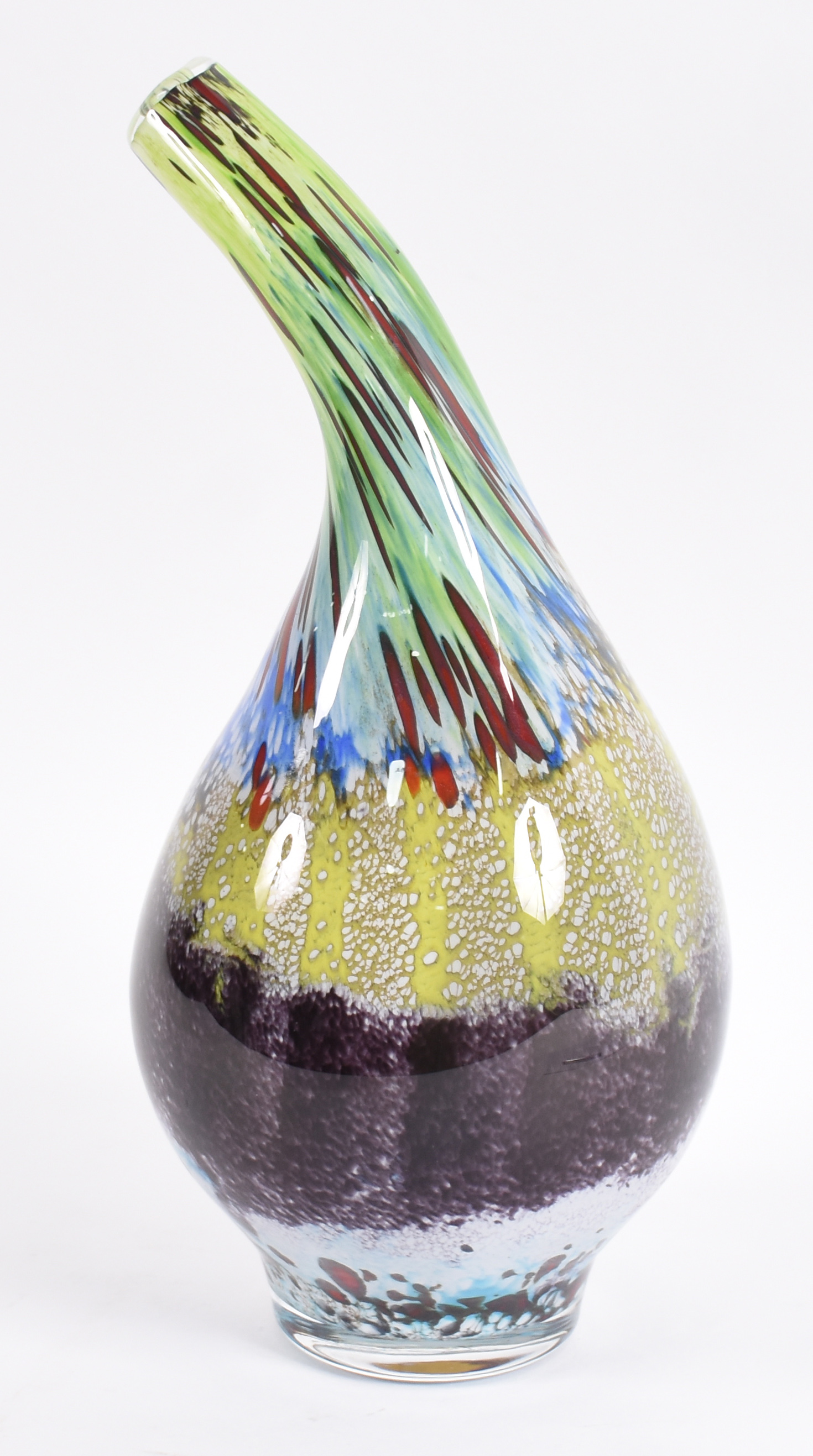 Vaso de murano multicor - foto 2 de 3