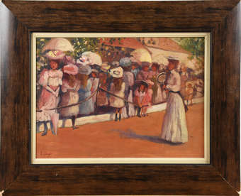 PABLO MATANIA, Casario com figuras - Galeria Alphaville
